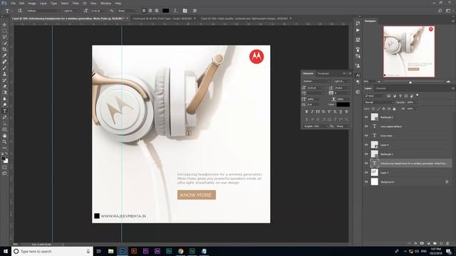 How to Choose Fonts for Graphic Design | Photoshop Hindi Tutorial смотреть онлайн