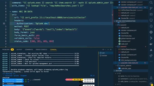 Using Splunk Ansible Tasks смотреть онлайн