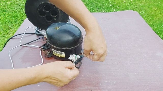 Хитрости с компрессором от холодильника: превращаем его в мощную накачку для шин