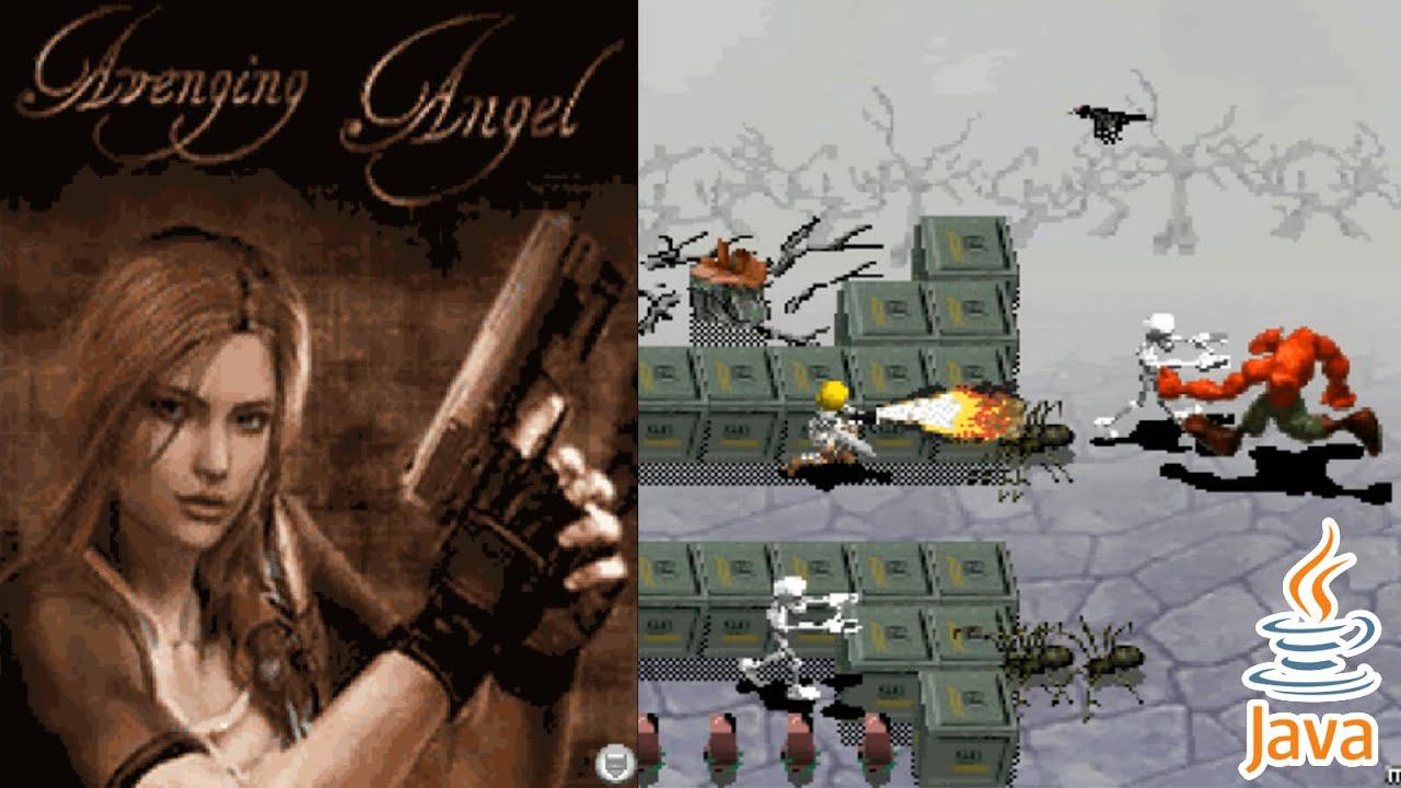 Avenging Angel JAVA GAME (Tracebit Ltd. 2007 year) FULL WALKTHROUGH смотреть онлайн