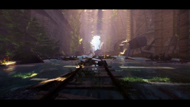 Train Station Ruins - Lost District (UE4) | Game Design смотреть онлайн