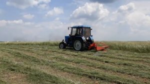 Сенокос 2019г мТз-82 и косилка LISICKI