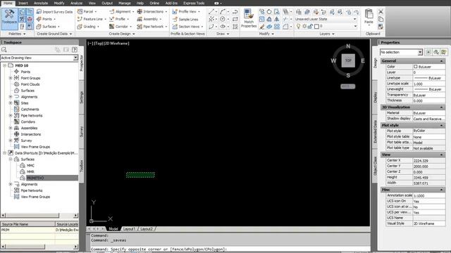 Criar e Utilizar o DataShortCut AutoCad Civil 3D смотреть онлайн