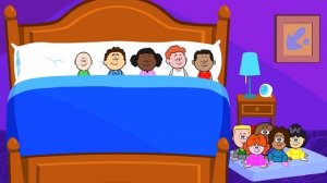 Ten on the Bed - Nursery Rhymes - Children’s Songs by The Learning Station