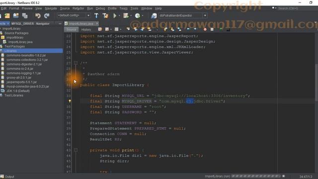 Cara Import Library Untuk Mysql di JAVA Netbeans смотреть онлайн