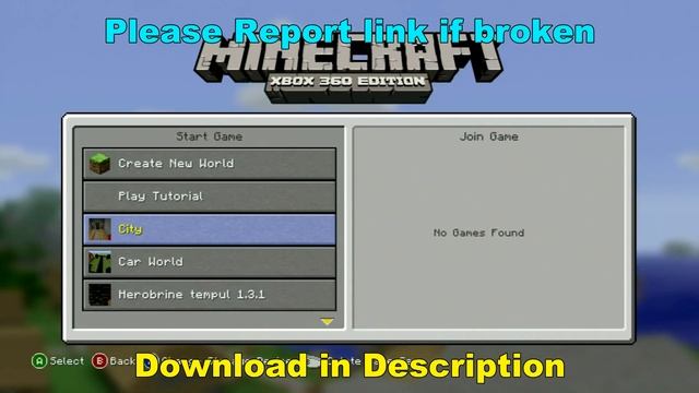 Minecraft Full Version Xbox 360 JTAG/RGH Download смотреть онлайн