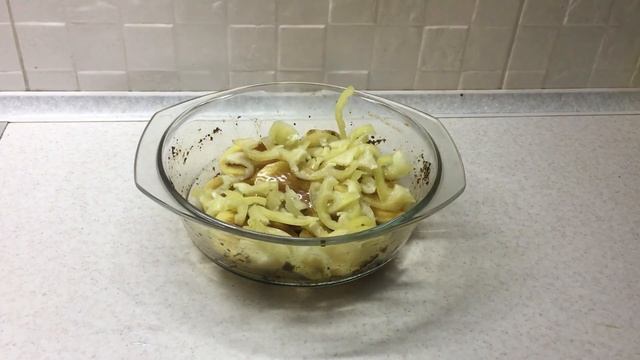 Утиная грудка в маринаде запеченная в духовке с картофелем. смотреть онлайн