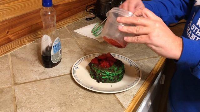 GREEN PANCAKES and PORK CHOPS CUISINE WITH TOPPINGS | MEAL GUIDE | LESSON #3 смотреть онлайн