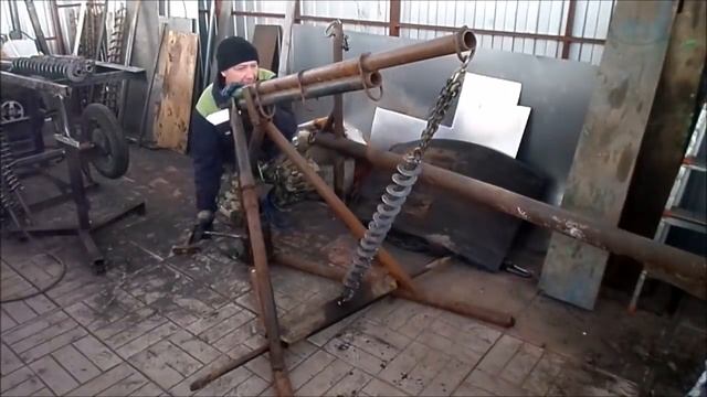 Самодельные буровые шнеки. смотреть онлайн