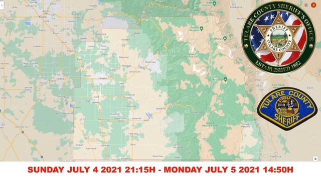 Tulare County Sheriff Scanner Audio. July 4 2021 21:15H - July 5 2021 14:50H смотреть онлайн