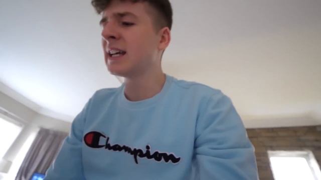 TRY NOT TO FLINCH *PRANK* on LITTLE BROTHER!! смотреть онлайн