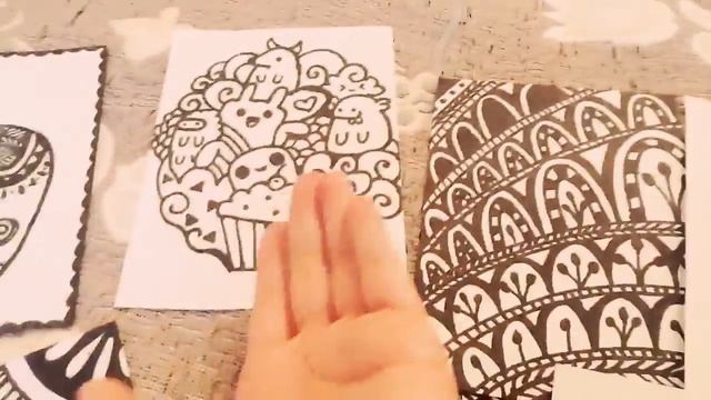 Мои рисунки в технике дудлинг смотреть онлайн