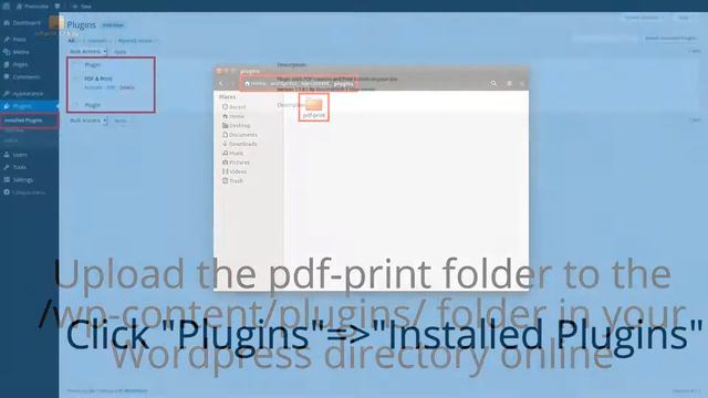 PDF & Print WordPress Plugin - Installation Tutorial - Version 1.7.8 смотреть онлайн