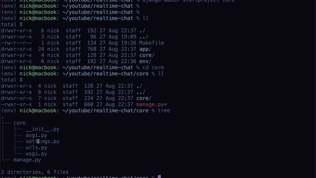 Realtime Chat - 03 Django Setup смотреть онлайн