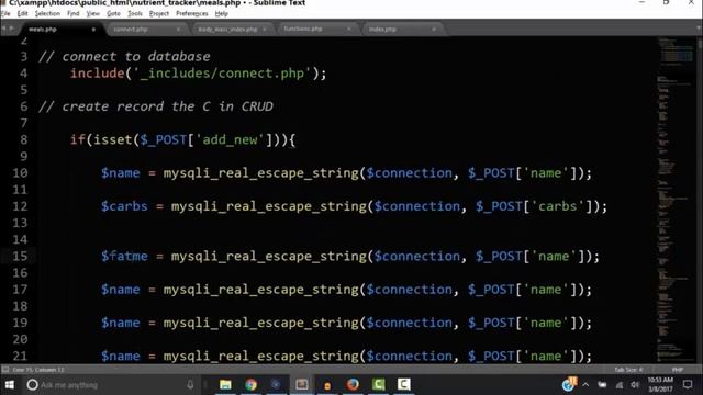 INSERT INTO MYSQL TABLE WITH PHP смотреть онлайн