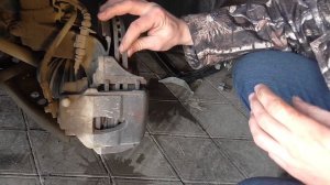 Замена передних тормозных колодок, рекомендации, vw golf