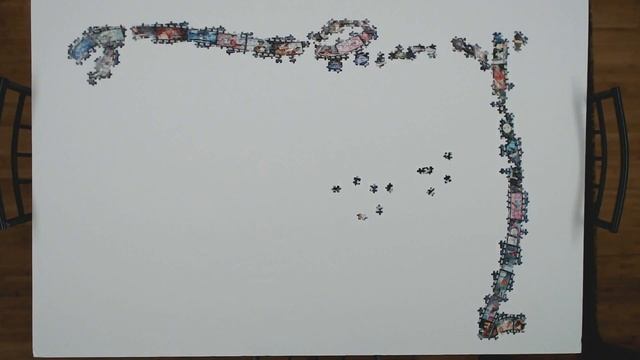 40,320 Piece Ravensburger Disney Memorable Moments Jigsaw Puzzle Full Time Lapse смотреть онлайн