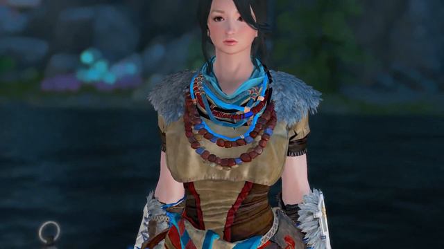 Intro skyrim mod Aloy's outfit from Horizon Zero Dawn. смотреть онлайн