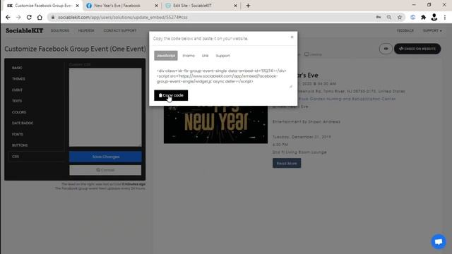 How to embed Facebook group event (One event) on GoDaddy? смотреть онлайн