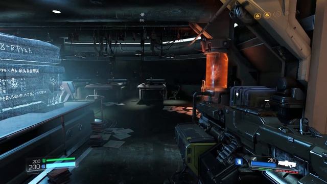 Все секреты DOOM 2016. Уровень 9 + Босс, Лаборатория Лазарь, прохождение смотреть онлайн