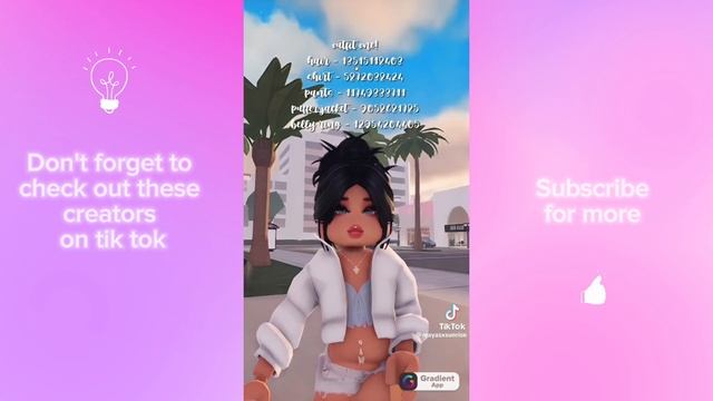 Berry Avenue Outfit Codes | Works For Other Roblox Games As Well ! | @milked_