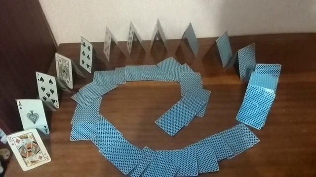 Цепная реакция из карт! смотреть онлайн