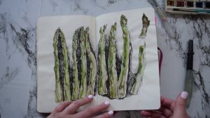 Мой первый скетчбук + обзор материалов для новичков в скетчинге