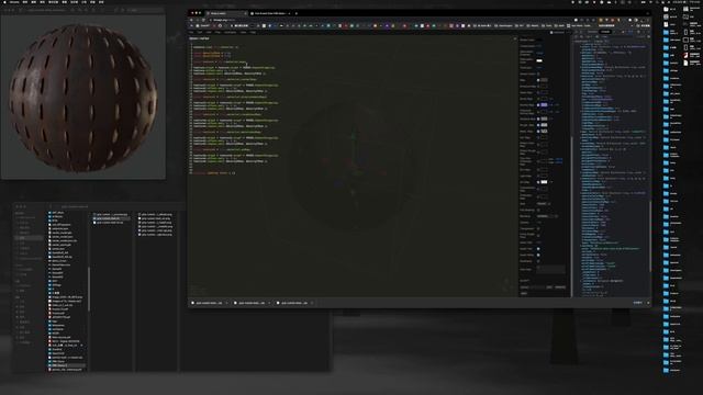 three.js tutorial for Editor to edit PBR material. All done by three.js editor. 如何使用three.js編輯器編輯材質 смотреть онлайн