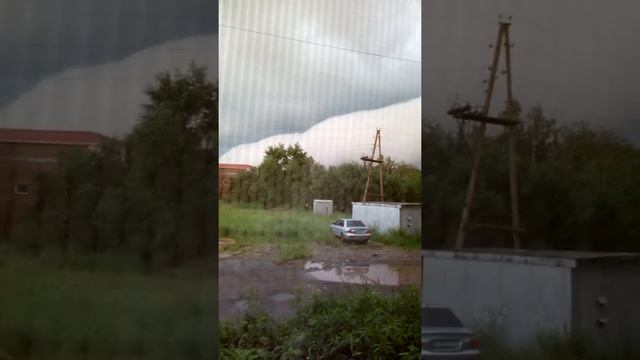 Апокалиптические облака ,нижний чов,Сыктывкар 14 июля смотреть онлайн