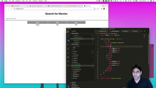 Intro To React - Build A Movie Search Project - 05 смотреть онлайн
