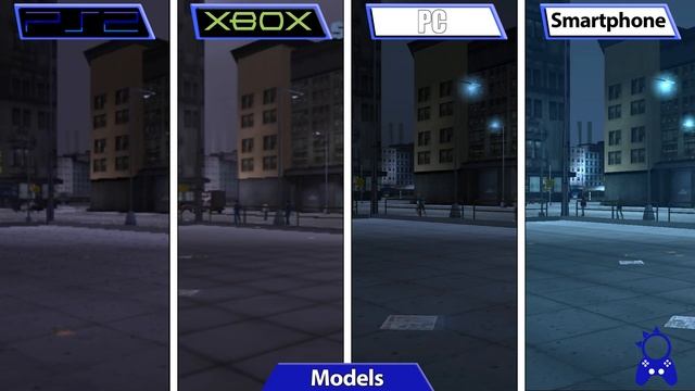 Grand Theft Auto III | PS2 vs Xbox vs PC vs Smartphone | Graphics Comparison смотреть онлайн