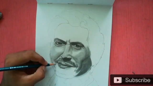 How to draw Nawazuddin Siddiqui sketch | Nawazuddin Siddiqui drawing | Meet Sketch Art смотреть онлайн