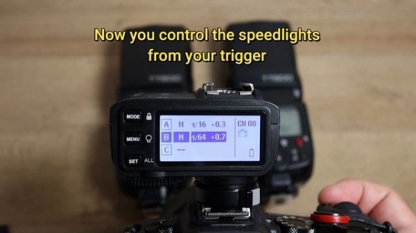 How to sync X2T Godox trigger with TT600 GODOX speedlights in 3 minutes SETUP GUIDE #godox
