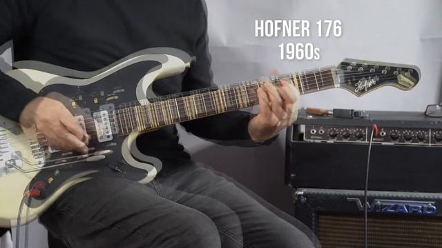 Hofner 176 Solid Body Guitar 1960s Made In Germany смотреть онлайн