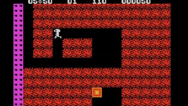 ZX Spectrum - Boulder Dash Прохождение смотреть онлайн