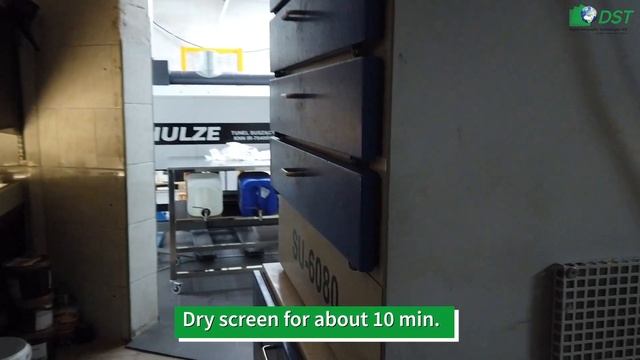 DST Digital Serigraphic Technologies I Screen Printing I Transfer application on white substrates смотреть онлайн