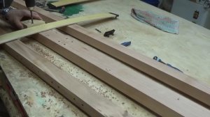 Кровать своими руками из дерева (бруски и мебельный щит) |Как сделать Мебель своими руками .