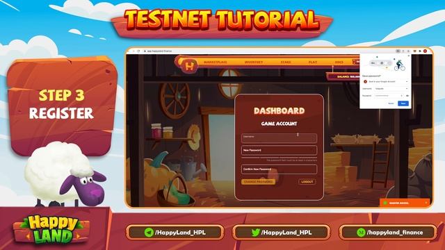 HappyLand Community Testnet Guide смотреть онлайн