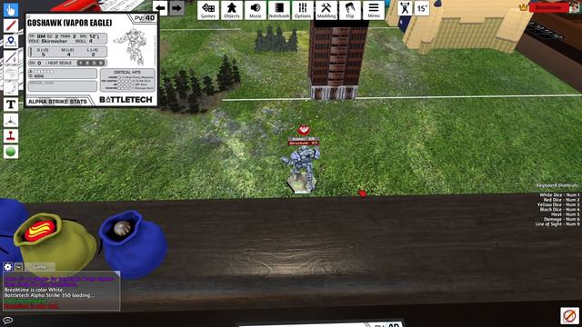 Gameplay Tools Tutorial for Alpha Strike 350 Tabletop Simulator Mod смотреть онлайн