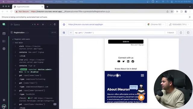 Day 4- How To Automate Registration Form In Cypress смотреть онлайн