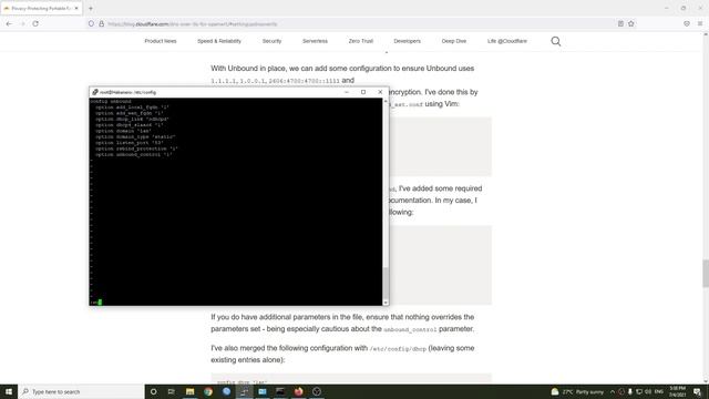 OpenWRT - Configure DNS-over-TLS with Cloudflare DNS смотреть онлайн