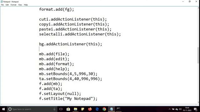 Create Notepad in Java using AWT, Java Swing | Java Mini Project | Java Event Handling смотреть онлайн