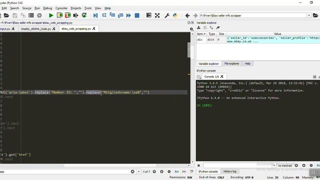 Web Scraping Seller's Information from eBay with Python & BeautifulSoup| The Legendary Outlier смотреть онлайн