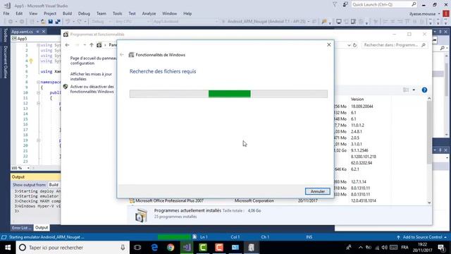 Xamarin Android emulator in Visual Studio 2017 (Resolve Problem Hyper-V ) смотреть онлайн