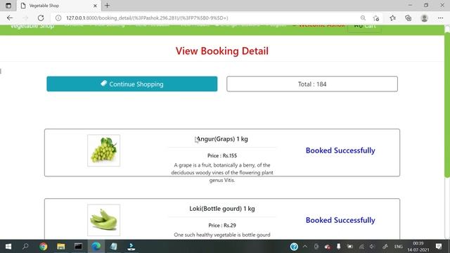 Online Vegetable Shop || Python Django Project || E Commerce Project With Product Recommendation смотреть онлайн