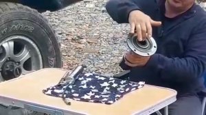 Ремонт УАЗ Патриот, обслуживание поворотного кулака, смазка втулки цапфы и шруса, увеличивает ресур