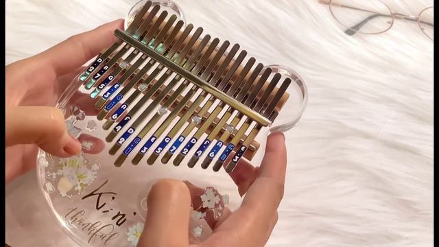 Rainbow by Kacey Musgraves/Gatton | KalimbaCover | Easy Tabs With Lyrics | Kimi 17keys Kalimba