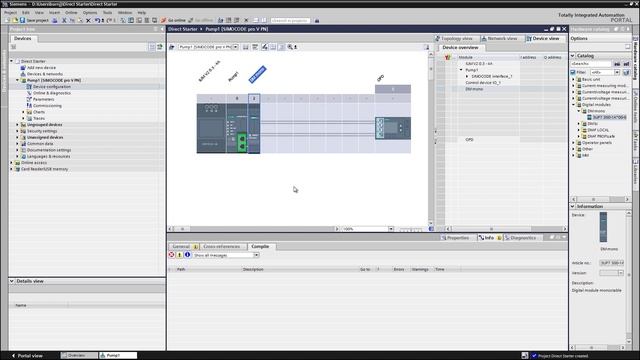 How to configure SIMOCODE pro as a FVNR Starter in TIA Portal смотреть онлайн