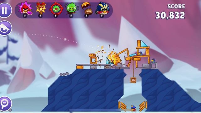 Angry Birds Reloaded: Enter the Volcano - Level 10 (3 Stars) IOS Gameplay Walkthrough (HD) смотреть онлайн