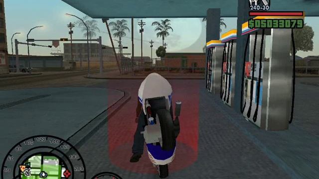 GTA SAN ANDREAS mod scooter :) смотреть онлайн